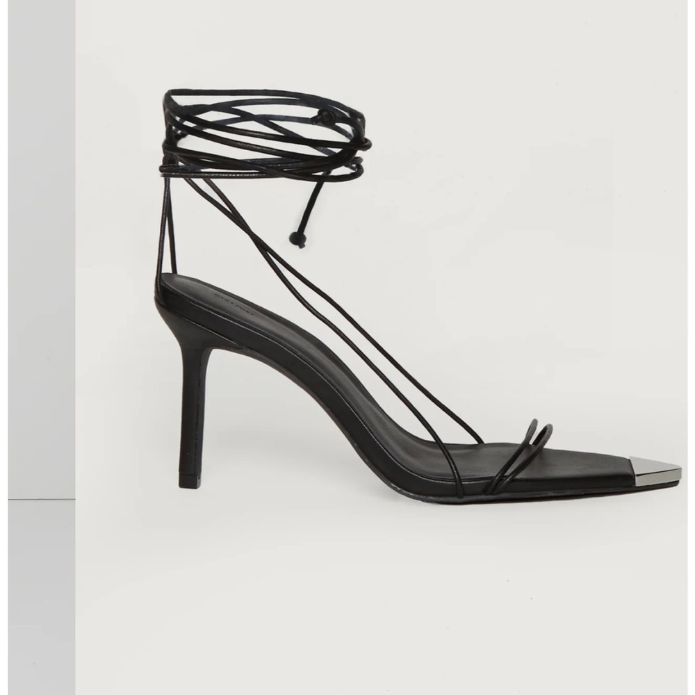 Oak & Fort Open Toe Heel